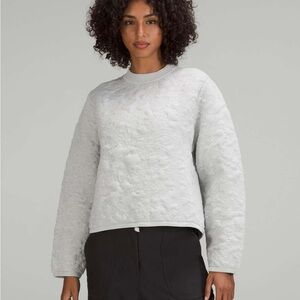 Lululemon Jacquard Multi-Texture Crew Neck Sweater